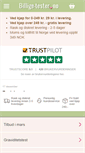 Mobile Screenshot of billige-tester.no